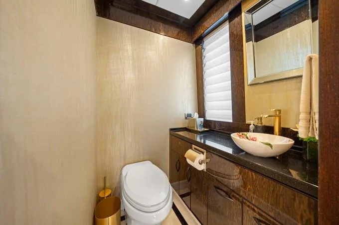 Obsession Yacht Photos Pics Day Head