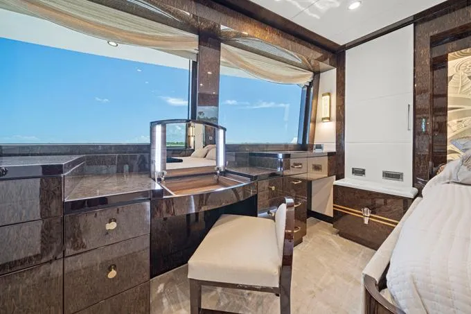 Obsession Yacht Photos Pics Port Side Vanity