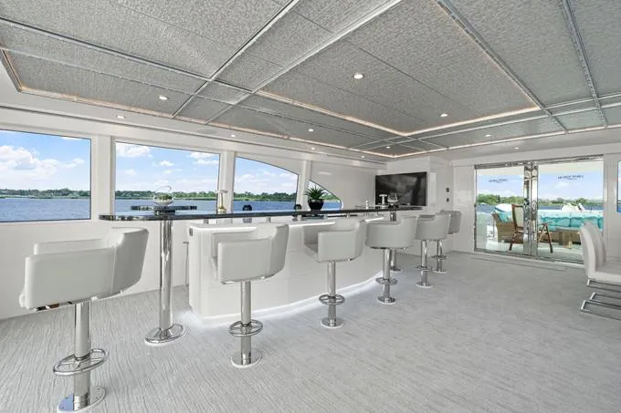 Obsession Yacht Photos Pics Stbd. Side Bar