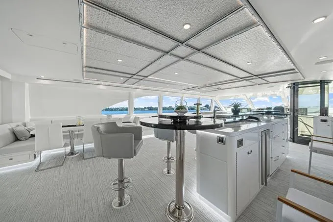 Obsession Yacht Photos Pics Stbd. Side Bar