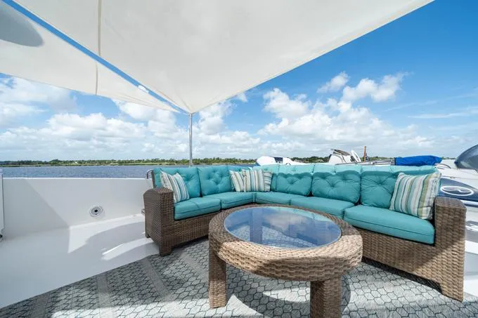 Obsession Yacht Photos Pics Boat Deck Seating