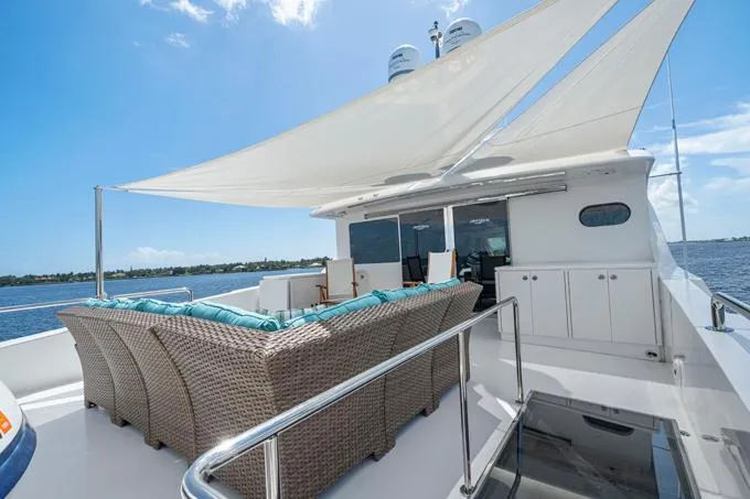 Obsession Yacht Photos Pics Aft Deck Access Steps