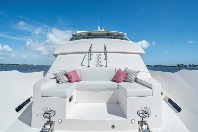 Obsession Yacht Photos Pics Bow Seating
