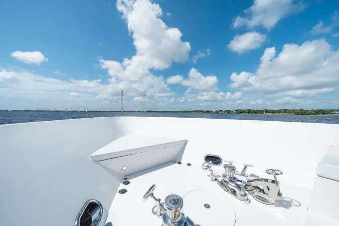 Obsession Yacht Photos Pics Windlass Detail