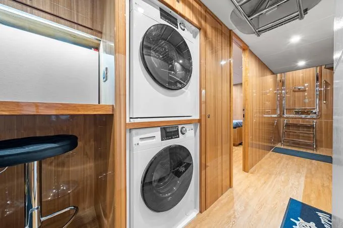 Obsession Yacht Photos Pics Crew Laundry