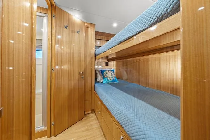 Obsession Yacht Photos Pics Forward Crew Cabin