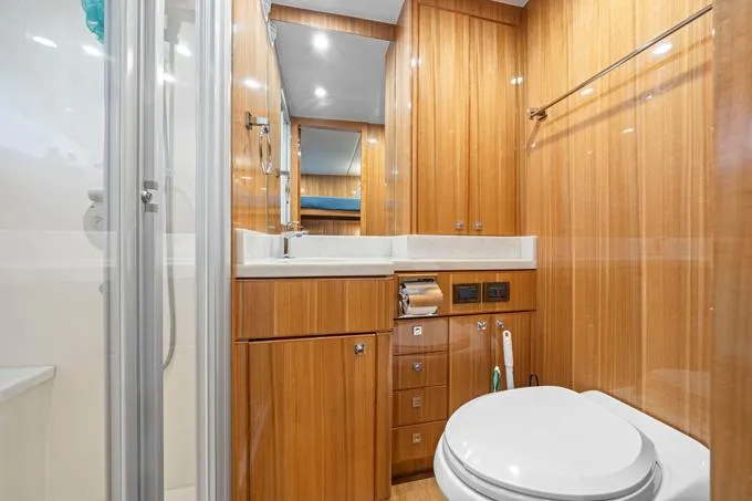 Obsession Yacht Photos Pics Forward Crew Head