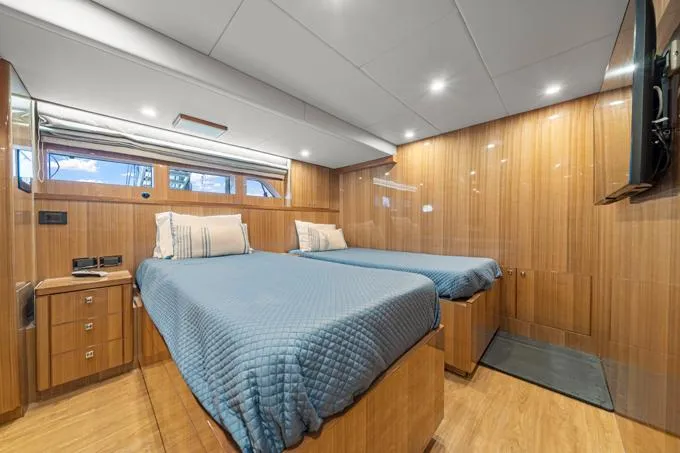 Obsession Yacht Photos Pics Captain's Cabin