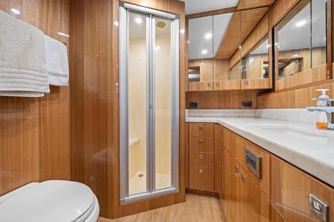 Obsession Yacht Photos Pics Captain's Head