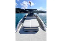 2024 Solaris Power 40 Open yacht on serene blue water, showcasing sleek design and luxury.