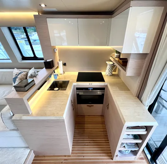 Tomorrow Yacht Photos Pics GALLEY