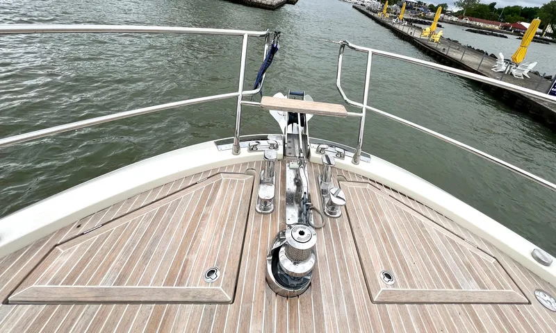 Tomorrow Yacht Photos Pics BOW ANCHOR WINDLASS & EQUIPMENT