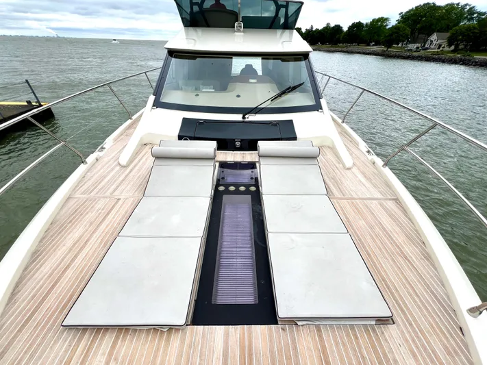 Tomorrow Yacht Photos Pics TEAK DECKING - BOW AREA