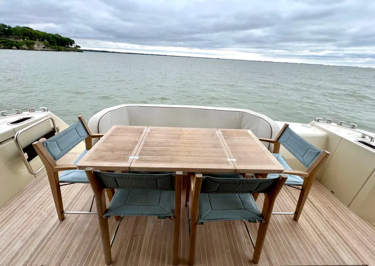 Tomorrow Yacht Photos Pics COCKPIT SEATING AREA