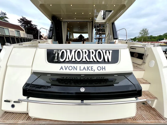 Tomorrow Yacht Photos Pics TRANSOM AREA