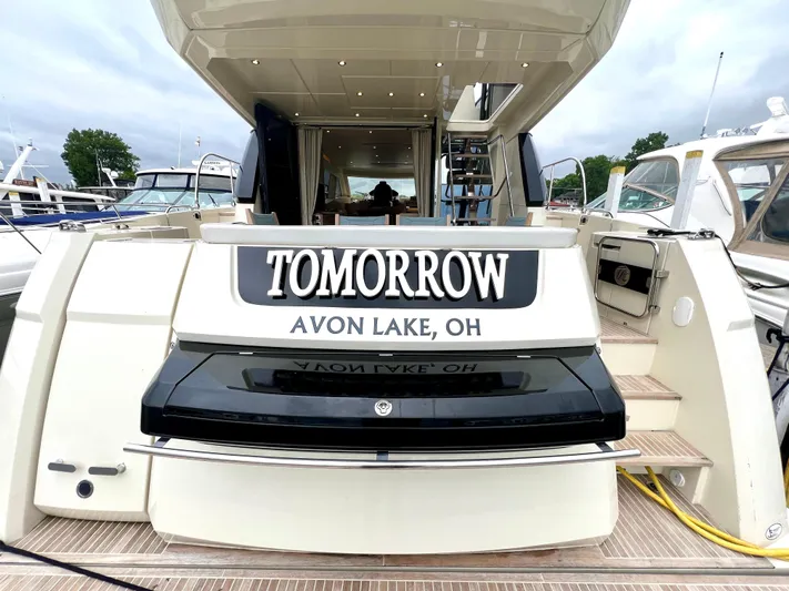 Tomorrow Yacht Photos Pics TRANSOM AREA