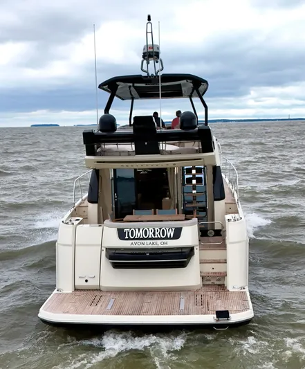 Tomorrow Yacht Photos Pics TRANSOM AREA