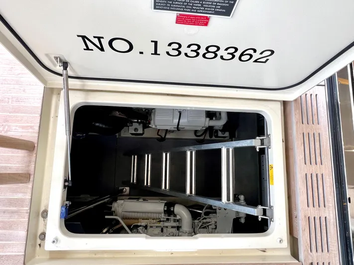 Tomorrow Yacht Photos Pics ENGINE ROOM ACCESS