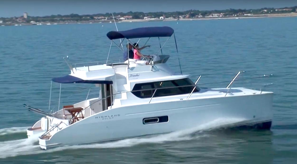 fountaine pajot 35' highland power catamaran