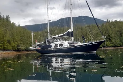 Custom Rhodes Motorsailer Steel Ketch