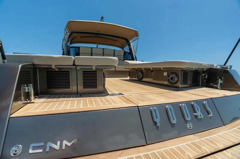 Yours Yacht Photos Pics Luxury CNM Continental Tender 2016 yacht with spacious deck and elegant design.