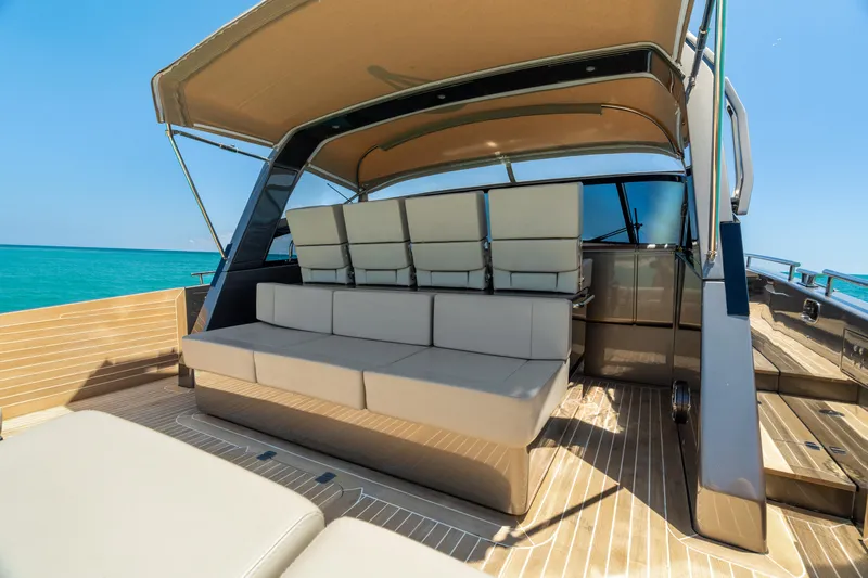 Yours Yacht Photos Pics Luxurious 2016 CNM Continental Tender yacht with spacious seating and elegant design on open water.