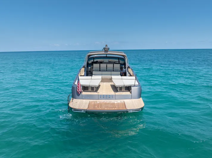 Yours Yacht Photos Pics Luxurious 2016 CNM Continental Tender yacht on clear blue ocean waters.