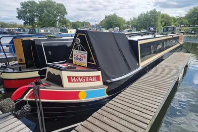 1997 Marquee Narrowboats 65ft Trad Stern Called Wagtail