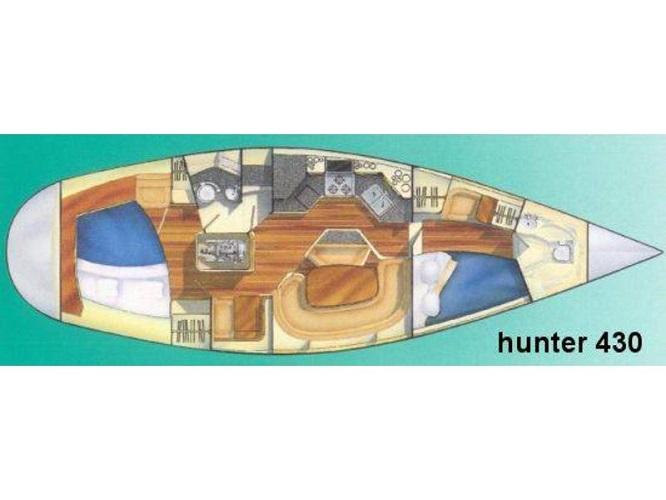 1997 Hunter 430 Owners A/C Gen