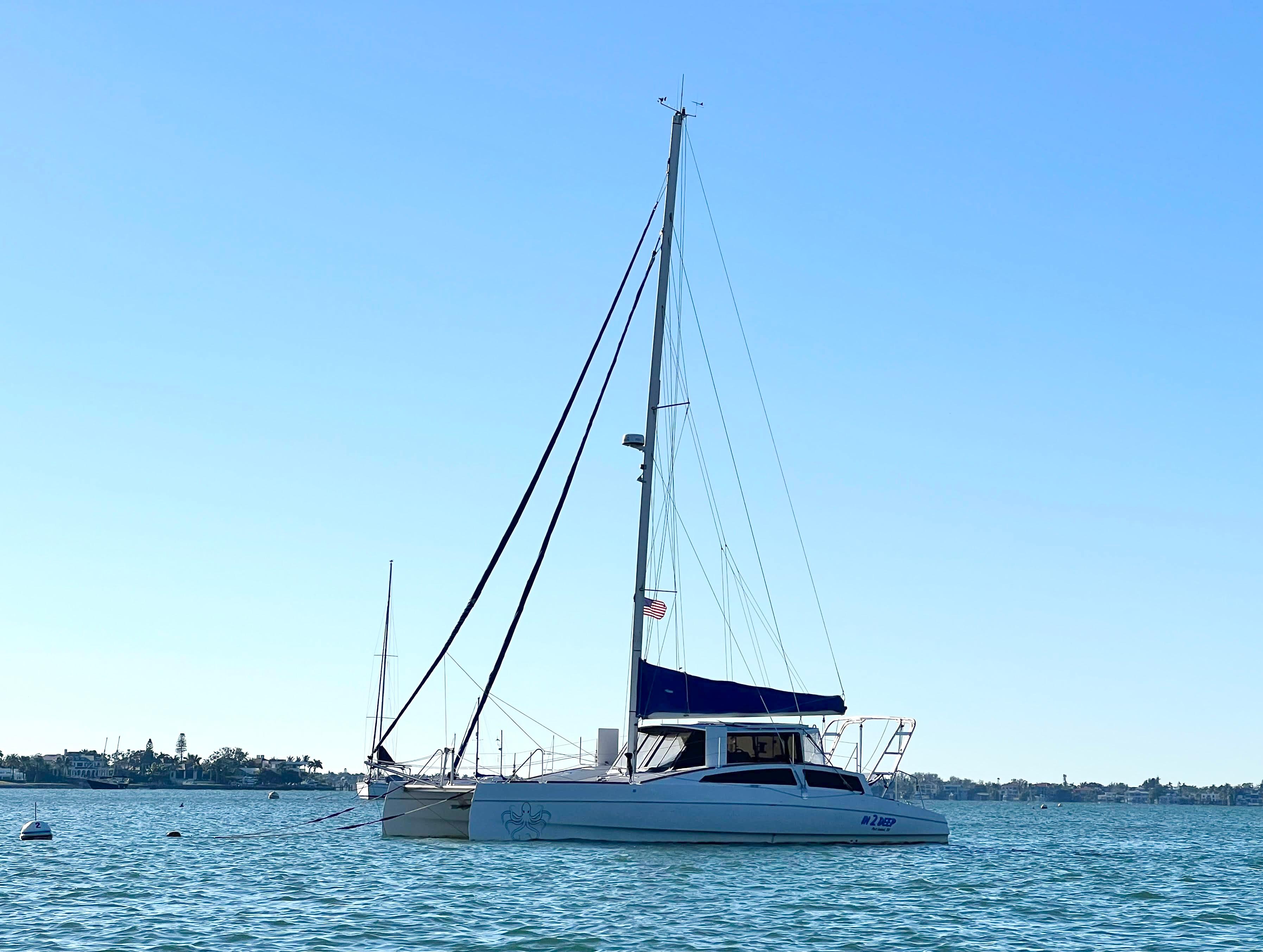 maine cat 38 catamaran for sale