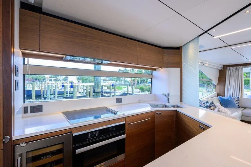  Yacht Photos Pics Princess 78 REAL SLICK - Interior Galley