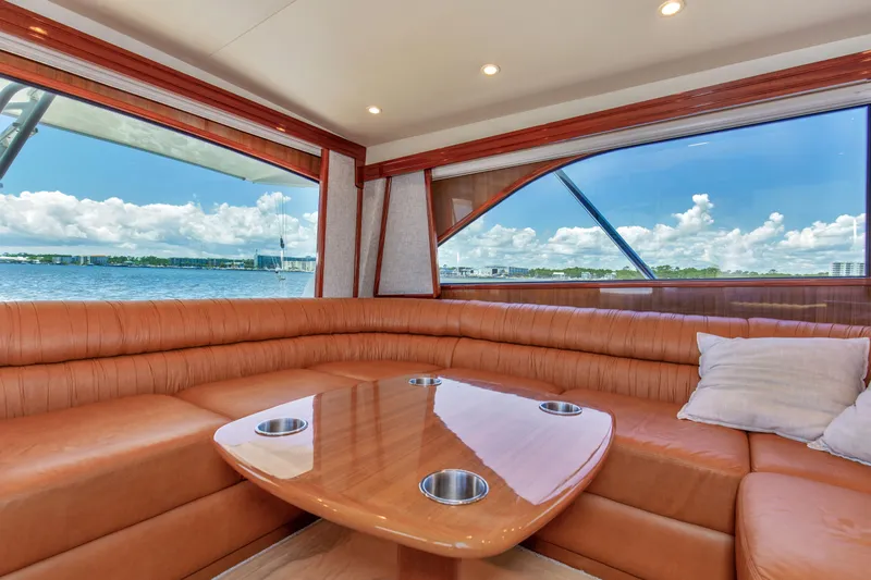 It Don't Matta Yacht Photos Pics 2005 Viking 61 Enclosed Bridge _It Don_t Matta_Salon