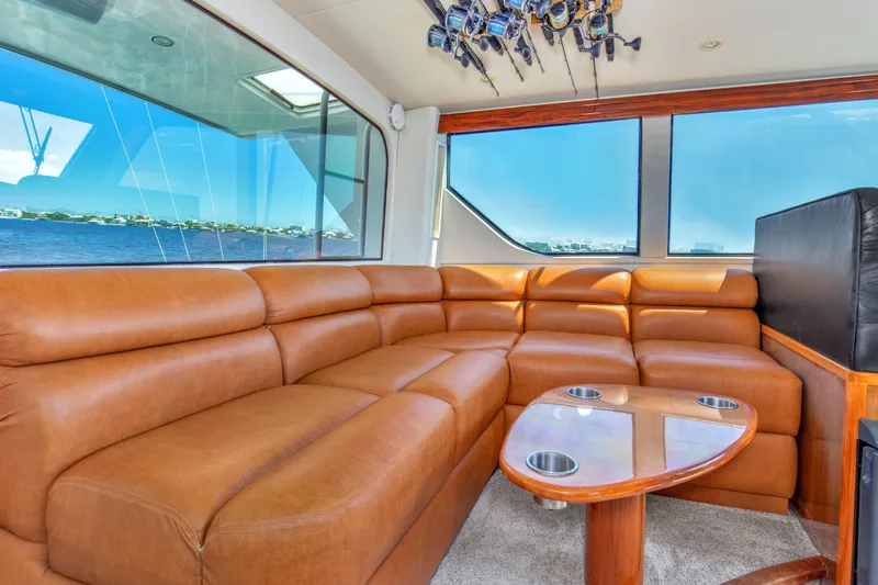 It Don't Matta Yacht Photos Pics 2005 Viking 61 Enclosed Bridge _It Don_t Matta_ Bridge