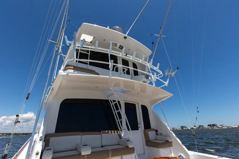 It Don't Matta Yacht Photos Pics 2005 Viking 61 Enclosed Bridge _It Don_t Matta_ Deck