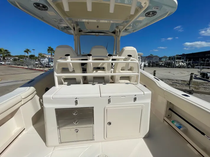  Yacht Photos Pics Interior view of 2023 Grady-White Canyon 326 boat.
