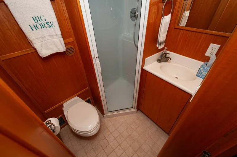 Big Horse Yacht Photos Pics 2006 Dixon Custom 52 Express- BIG HORSE- Master Head