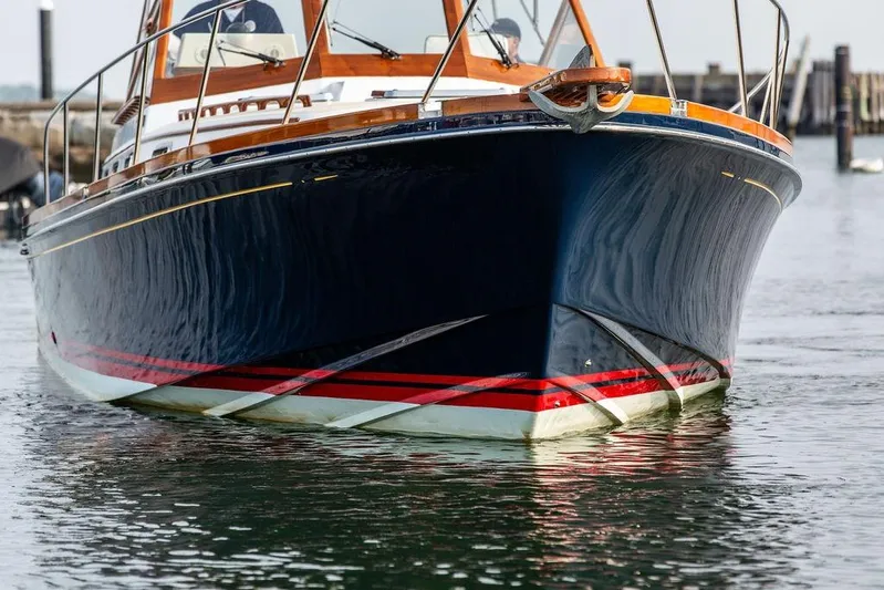 Renegade Yacht Photos Pics 1994 Little Harbor Express boat with sleek design on calm water.