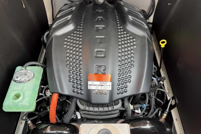 2024 MB Alpha 23 engine, Raptor 440, detailed view with components.