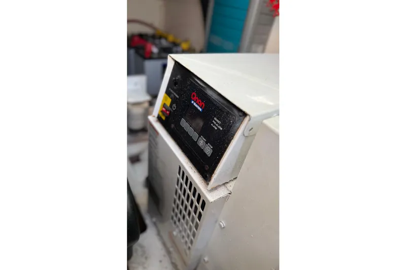  Yacht Photos Pics Onan generator control panel on a 2007 Tiara Yachts 3900 Sovran.