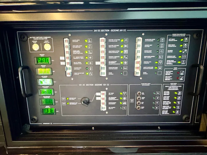 Self Made Yacht Photos Pics Breaker Panel - DC Systems