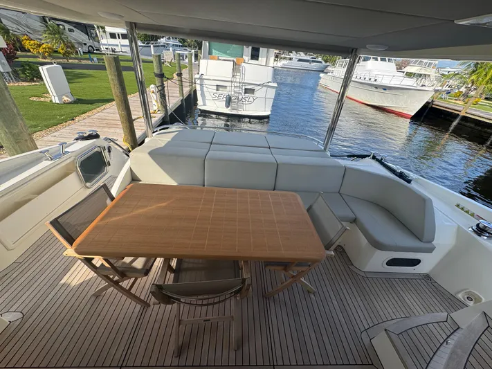 Self Made Yacht Photos Pics Cockpit Teak Table