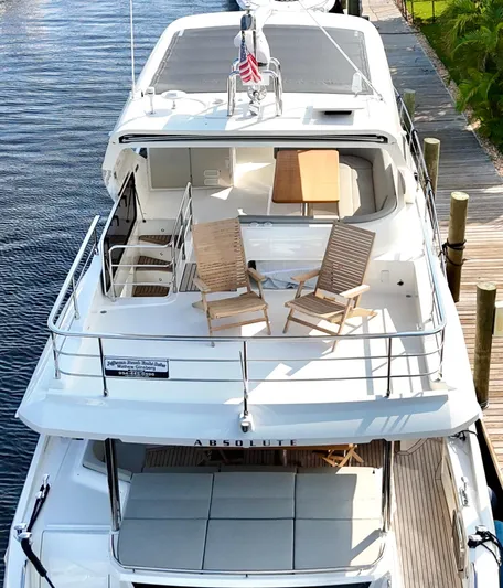 Self Made Yacht Photos Pics FlyBridge Aft