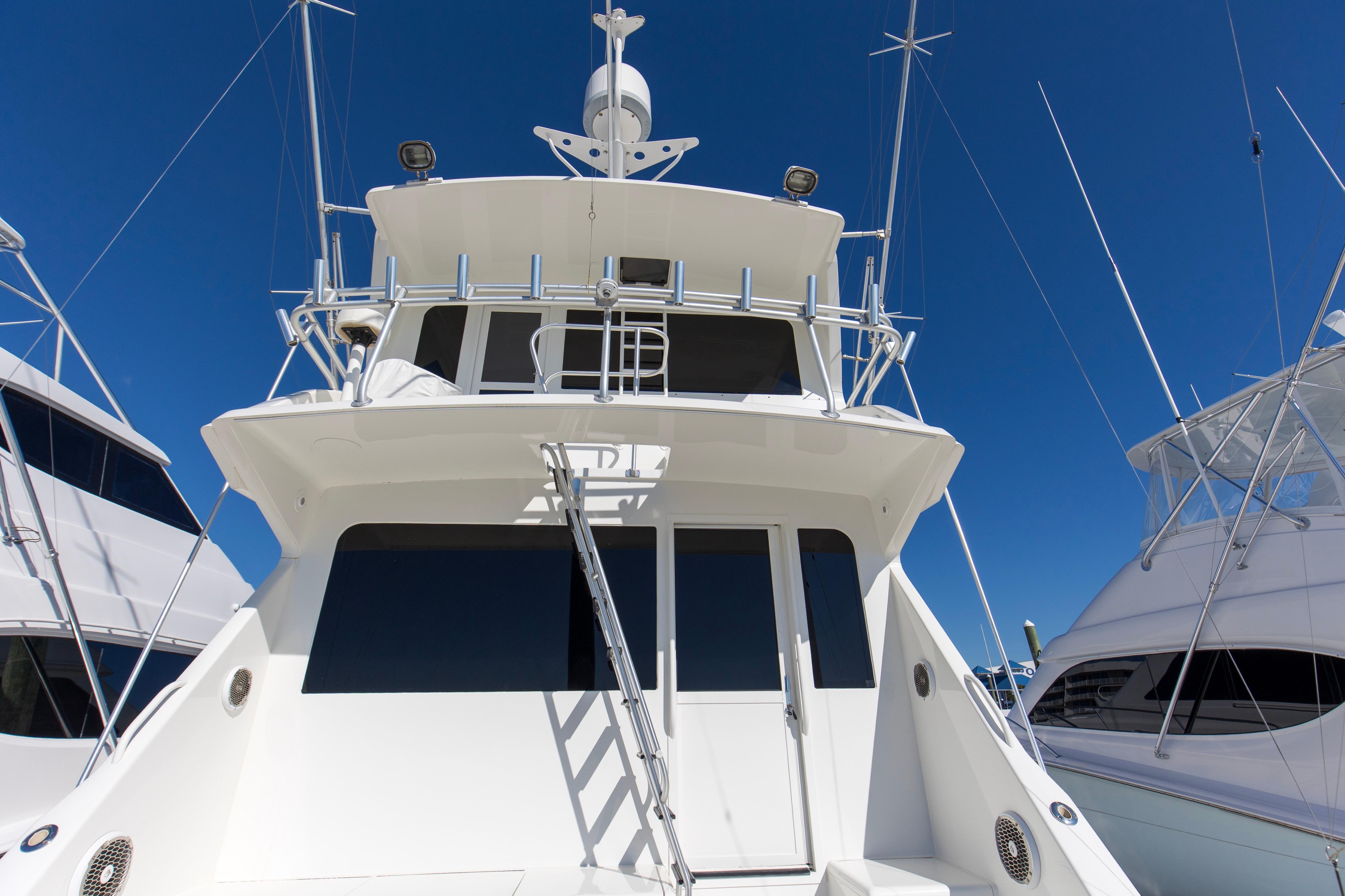 Viking 72 Enclosed Bridge