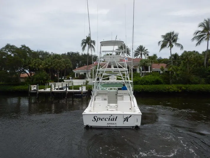 Special K Yacht Photos Pics Cabo 36 SPECIAL K - Aft Profile