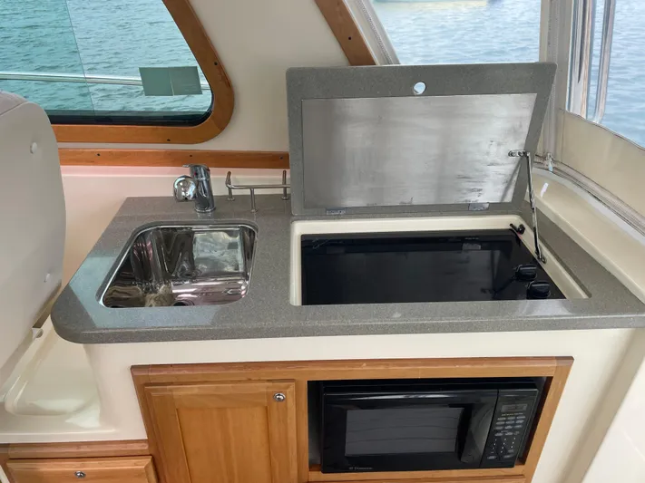 Tess Yacht Photos Pics Galley up