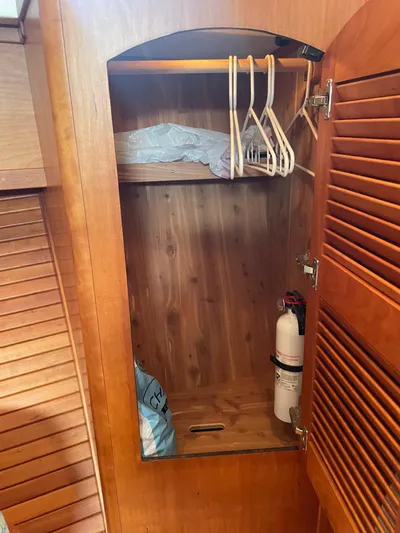 Tess Yacht Photos Pics Bow cedar locker