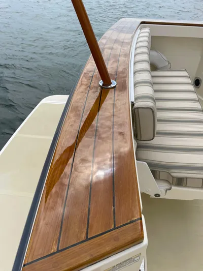 Tess Yacht Photos Pics Teak covering boards