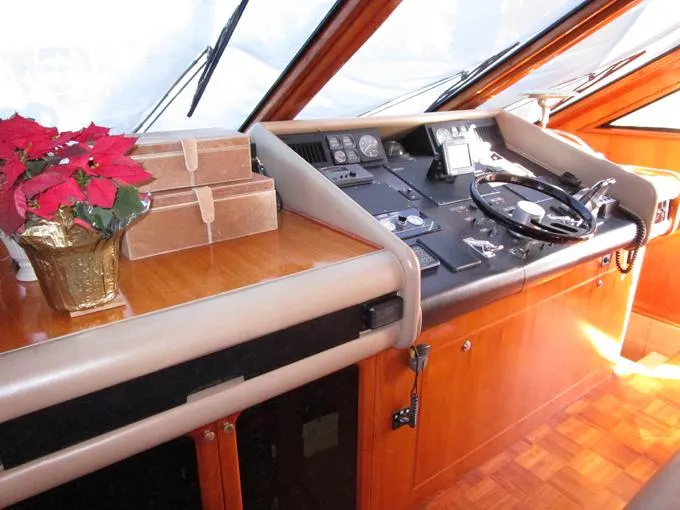 Sunset Drifter Yacht Photos Pics Helm