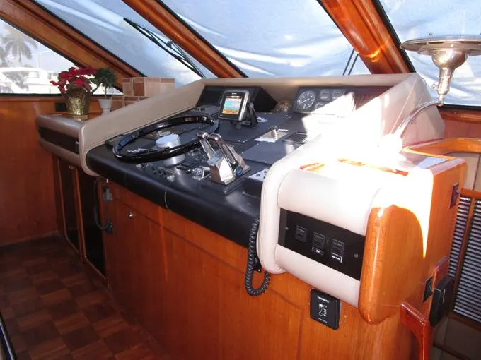 Sunset Drifter Yacht Photos Pics Helm