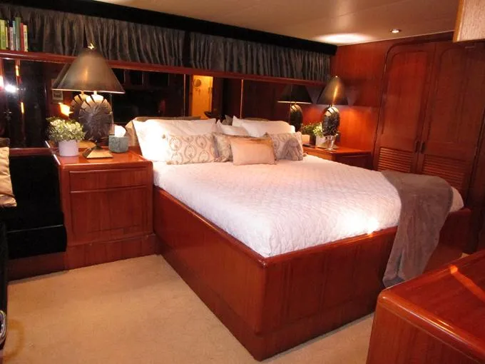 Sunset Drifter Yacht Photos Pics Master Looking Aft